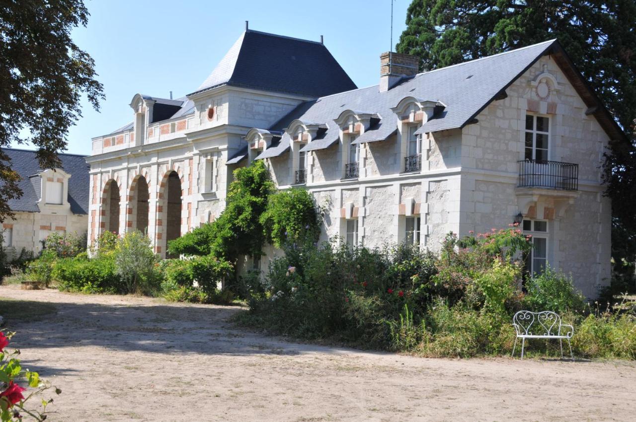 La Terrasse De L'Orangerie Du Chateau - Art Nouveau - Gite 2 Personnes Brain-sur-Allonnes Luaran gambar